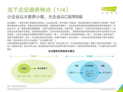 艾瑞咨询 2021年中国企业服务研究报告